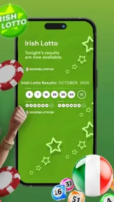 Irish National Lottery Screenshot